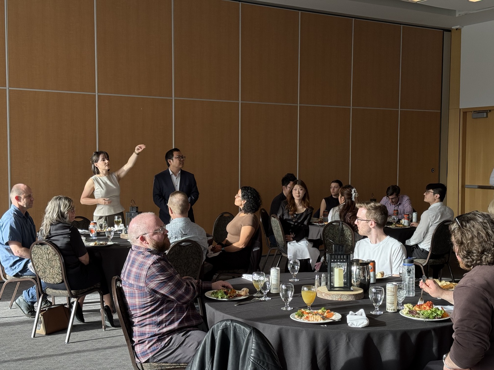 Participants at the AI4ED Banff Retreat Event